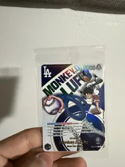 Monkey.D.Luffy (010) (Dodgers x ONE PIECE) One Piece Promotion Cards Foil - Image 7