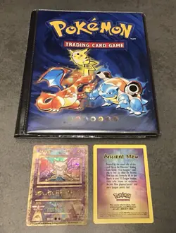 Original 1999 Pokémon Trading Card Album WOTC Plus Ancient Mew Promo Cards - Image 18