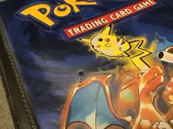 Original 1999 Pokémon Trading Card Album WOTC Plus Ancient Mew Promo Cards - Image 3