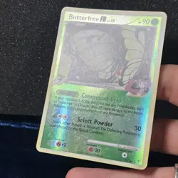 Butterfree FB 17/147 Reverse Holo Rare Supreme Victors Holo Pokemon Card - Image 3
