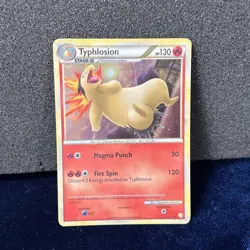 Typhlosion 32/123 Cosmos Holo Rare Pokemon Card HeartGold SoulSilver HP - Image 9