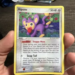 Aipom 34/115 EX Unseen Forces Reverse Holo Pokemon Card - Image 4