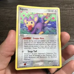 Aipom 34/115 EX Unseen Forces Reverse Holo Pokemon Card - Image 8