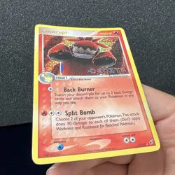 Camerupt EX Deoxys 4/107 Reverse Holo Rare Stamped Pokemon Card  HP - Image 10