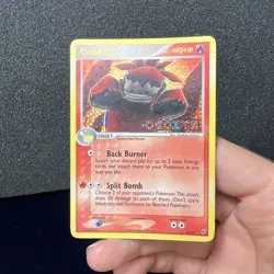 Camerupt EX Deoxys 4/107 Reverse Holo Rare Stamped Pokemon Card  HP - Image 7