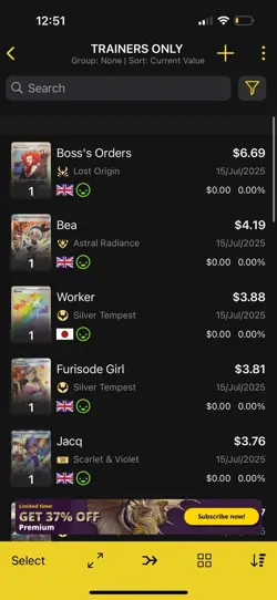 Bundle of 23 Full Art Trainer Cards Pokemon TCG From Various Sets - Image 11