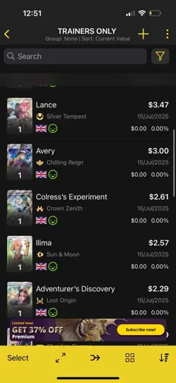 Bundle of 23 Full Art Trainer Cards Pokemon TCG From Various Sets - Image 12