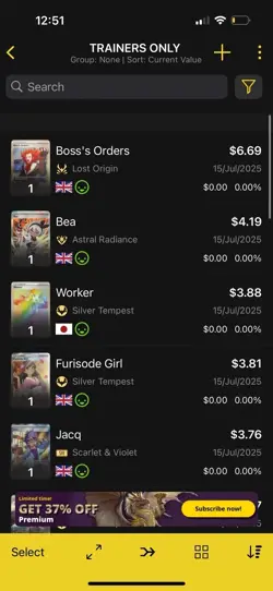 Bundle of 23 Full Art Trainer Cards Pokemon TCG From Various Sets - Image 3