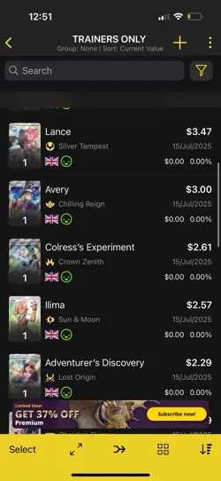 Bundle of 23 Full Art Trainer Cards Pokemon TCG From Various Sets - Image 4