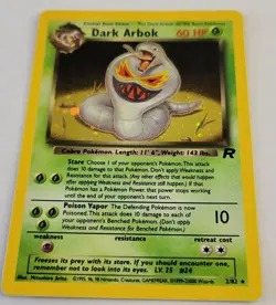 Dark Arbok 2/82 Holo Rare Team Rocket Pokemon Card 1999-23000 - Image 5