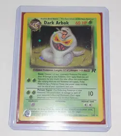 Dark Arbok 2/82 Holo Rare Team Rocket Pokemon Card 1999-23000 - Image 7