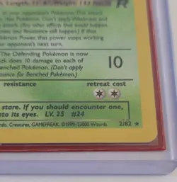 Dark Arbok 2/82 Holo Rare Team Rocket Pokemon Card 1999-23000 - Image 8
