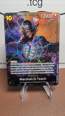 One Piece Card TCG Marshall D. Teach Alt Art OP09-093 Emperors in the New World - Image 1