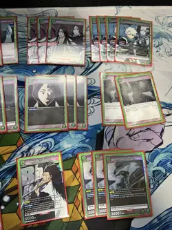 Union Arena Green Toshiro Starter Deck Full Playset Of All Green Bleach Cards - Image 11