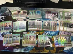 Union Arena Green Toshiro Starter Deck Full Playset Of All Green Bleach Cards - Image 5