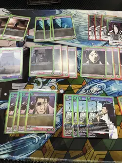 Union Arena Green Toshiro Starter Deck Full Playset Of All Green Bleach Cards - Image 7