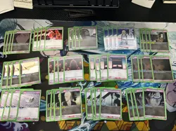 Union Arena Green Toshiro Starter Deck Full Playset Of All Green Bleach Cards - Image 9