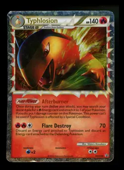 Typhlosion Prime HGSS09 Black Star Promo 2010 Holo Rare Pokémon Card TCG - Image 1