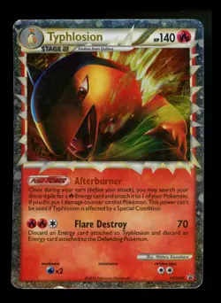 Typhlosion Prime HGSS09 Black Star Promo 2010 Holo Rare Pokémon Card TCG - Image 10
