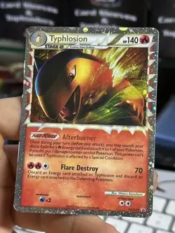 Typhlosion Prime HGSS09 Black Star Promo 2010 Holo Rare Pokémon Card TCG - Image 13