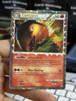 Typhlosion Prime HGSS09 Black Star Promo 2010 Holo Rare Pokémon Card TCG - Image 3