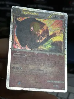 Typhlosion Prime HGSS09 Black Star Promo 2010 Holo Rare Pokémon Card TCG - Image 6