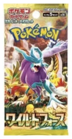 Pokemon Card Game Wild Force Booster 1Pack Sv5K Japanese Preorder - Image 1