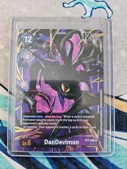 DanDevimon BT4-088 Alternate Art - Digimon Trading Card Game Card - Image 1