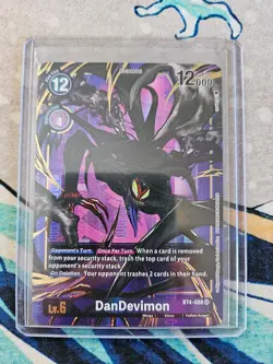 DanDevimon BT4-088 Alternate Art - Digimon Trading Card Game Card - Image 3