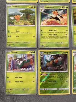 Grass Type Pokemon Cards Lot Includes Rare Holos Reverse Holos Tsareena Shrifty+ - Image 25