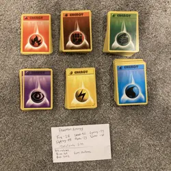 Pokémon Vintage Energy 200+ Lot Of Cards TCG Base Set 1 & 2 Gym Challenge - Image 9