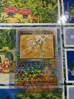 Hitmonlee Pokemon Card 13/110 Legendary Collection Reverse Holo Vintage - Image 1