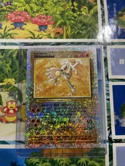 Hitmonlee Pokemon Card 13/110 Legendary Collection Reverse Holo Vintage - Image 11
