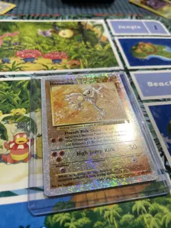 Hitmonlee Pokemon Card 13/110 Legendary Collection Reverse Holo Vintage - Image 2