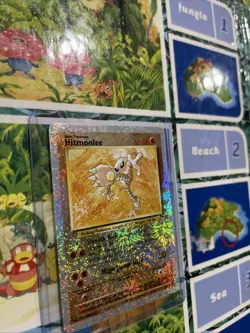 Hitmonlee Pokemon Card 13/110 Legendary Collection Reverse Holo Vintage - Image 5