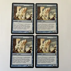 4x HUNTED PHANTASM RAVNICA CITY OF GUILDS RARE MTG + Free Bonus Magic Cards! - Image 3