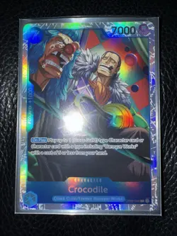One Piece OP09 CCG Emperors Of The New World Crocodile SR Card *ENGLISH* - Image 2