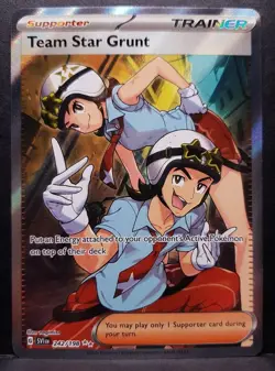 Team Star Grunt 242/198 Scarlet & Violet Full Art Pokemon Card ENG NM - Image 1