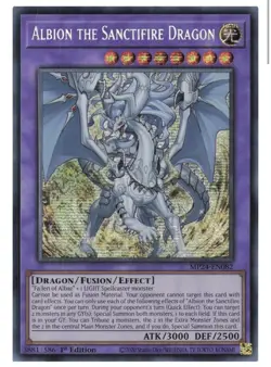 Yu-Gi-Oh! - Albion The Sanctifire Dragon MP24-EN082 - Prismatic Secret R. - NM/M - Image 1