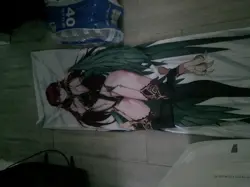 manamoon amanda lapalme harpy body pillow case yugioh - Image 1
