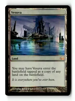 MTG Foil Vesuva - From The Vault Moderately Played English - Image 1