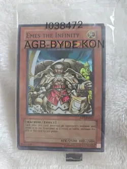 YuGiOh Emes The Infinity DBT-EN001 Sealed Promo Pack**DEAL** - Image 1
