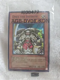 YuGiOh Emes The Infinity DBT-EN001 Sealed Promo Pack**DEAL** - Image 4