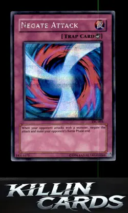 Negate Attack (The Sacred Cards) TSC-003 Secret Rare Yu-Gi-Oh! Video Game Promot - Image 1