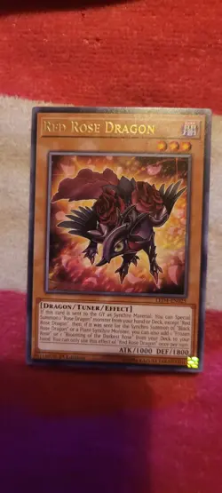 Yu-Gi-Oh LED4-EN025 Red Rose Dragon 1st Edition - Image 3