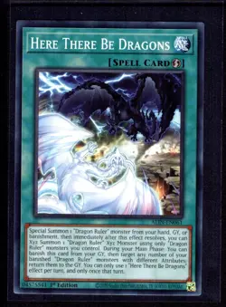 Yugioh! Here There Be Dragons ALIN-EN061 Common 1st Ed NM - Image 1