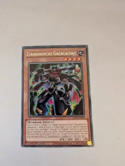 Yu-Gi-Oh! Zubababancho Gagagacoat LED6-EN035 Rare - Image 1