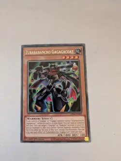 Yu-Gi-Oh! Zubababancho Gagagacoat LED6-EN035 Rare - Image 2