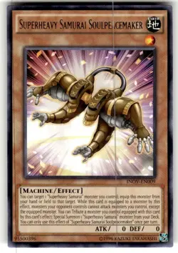 Superheavy Samurai Soulpeacemaker Unlimited| Edition Yugioh NM Inov-en009 - Image 1