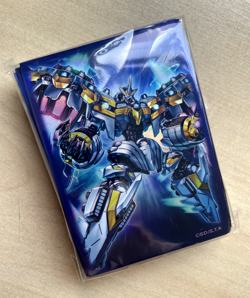 YUGIOH DIVINE ARSENAL AA ZEUS SKY THUNDER CARD SLEEVES (100) JAPANESE OFFICIAL - Image 3